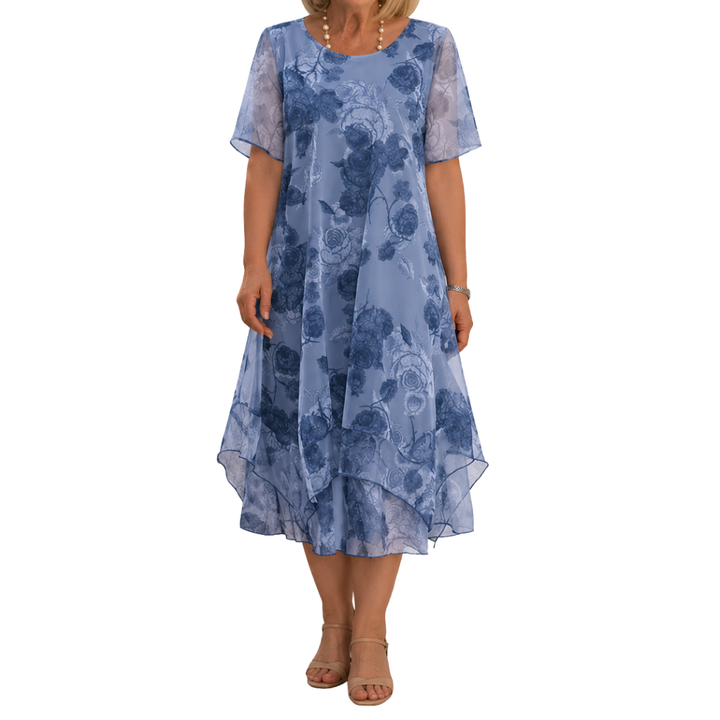 MARGOT | ELEGANT COMFORT PLEATED DRESS