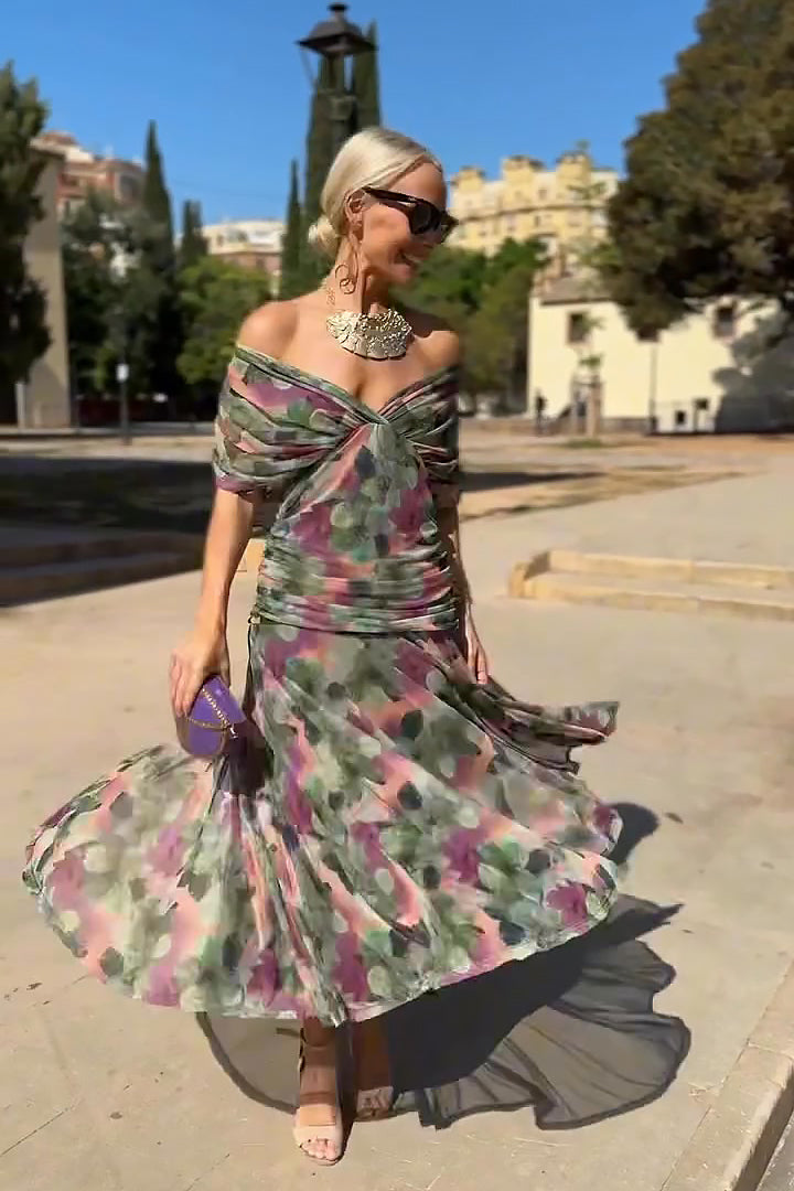 AURELIA™ – Elegant Flowing Maxi Dress