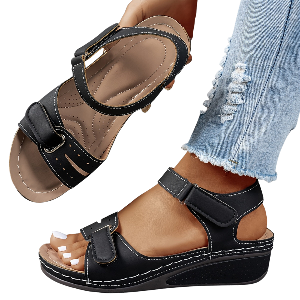 Laura™ – Elegant Sandals for Sensitive Feet