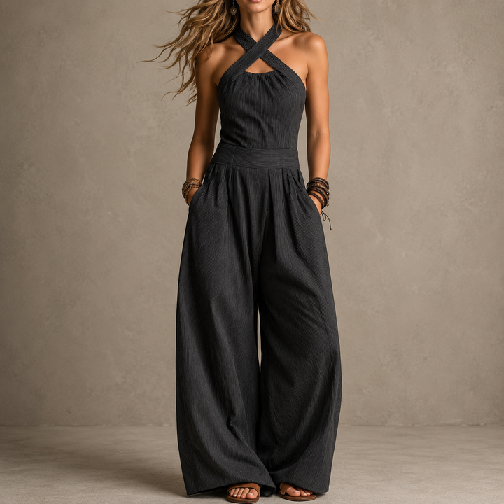Vivienne | Elegant Wide-Leg Jumpsuit