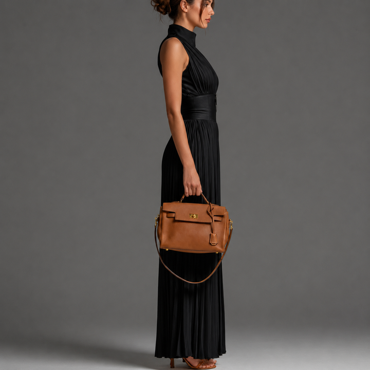 ESSENTIEL Floral Pleated Chiffon Jumpsuit