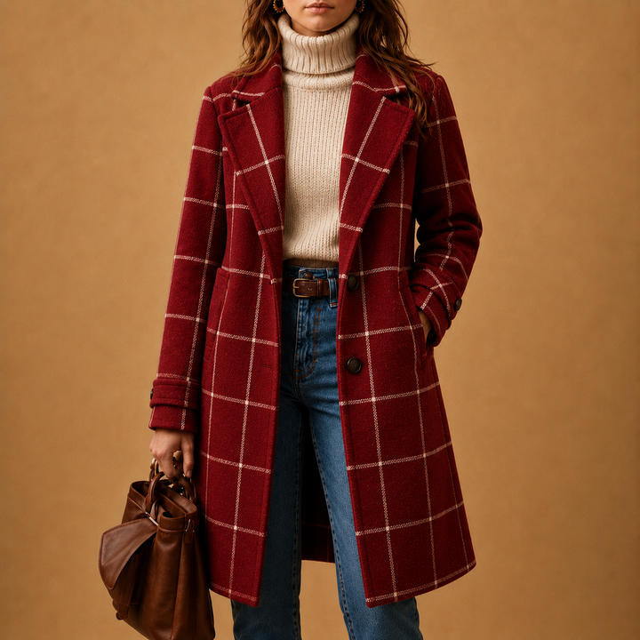 Bethany | Plaid Coat
