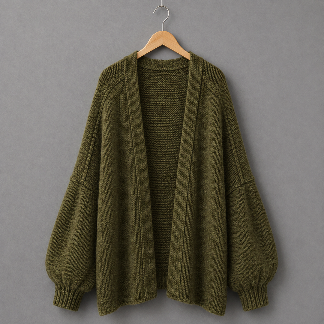 Oversized Knit Cardigan