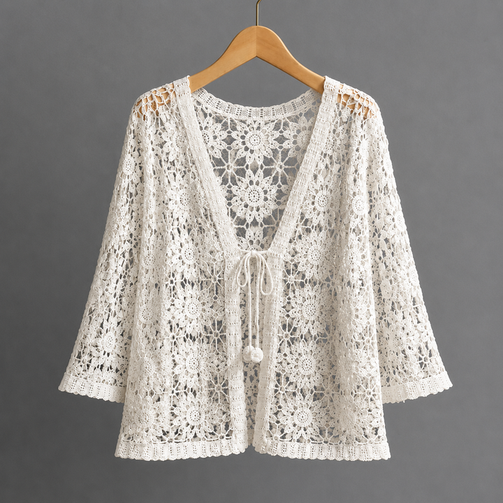 Elora Crochet Cardigan