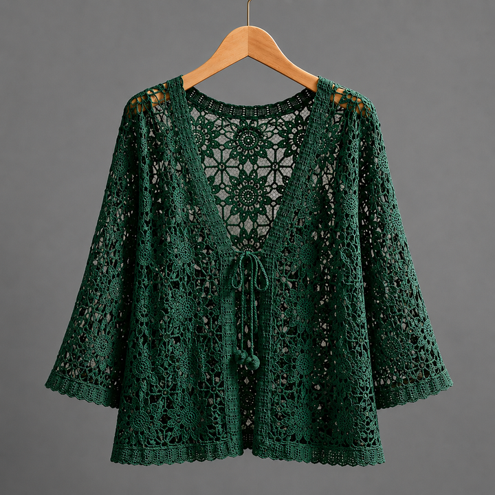 Elora Crochet Cardigan