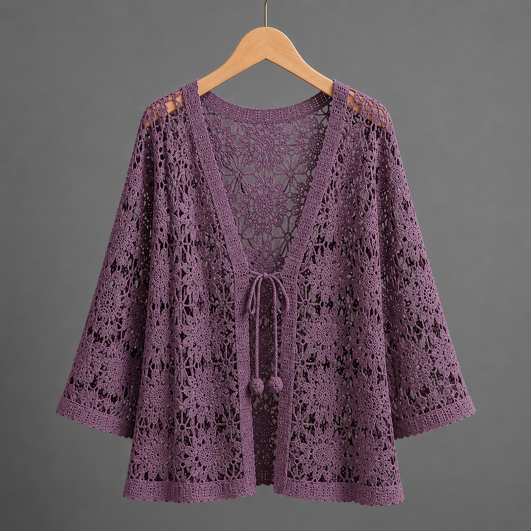 Elora Crochet Cardigan