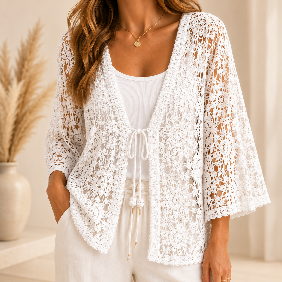 Elora Crochet Cardigan