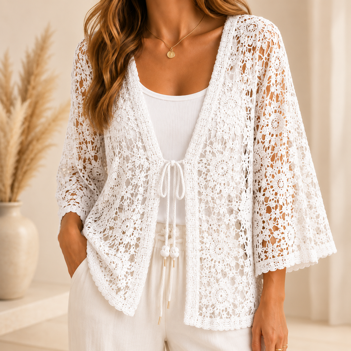 Elora Crochet Cardigan