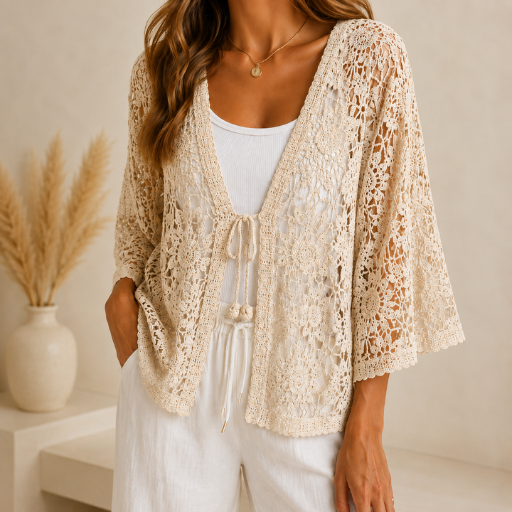 Elora Crochet Cardigan