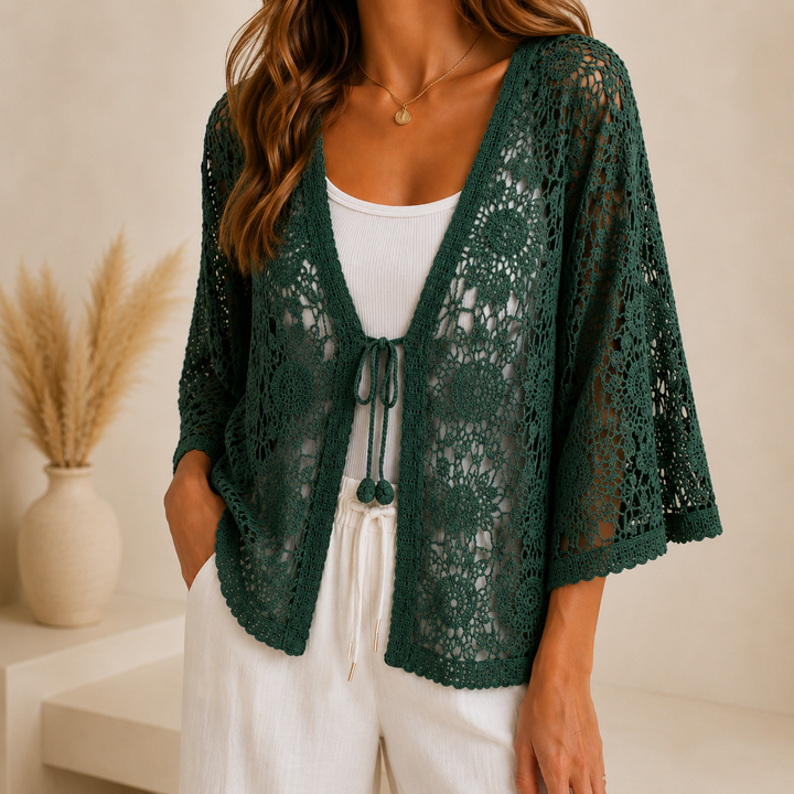 Elora Crochet Cardigan