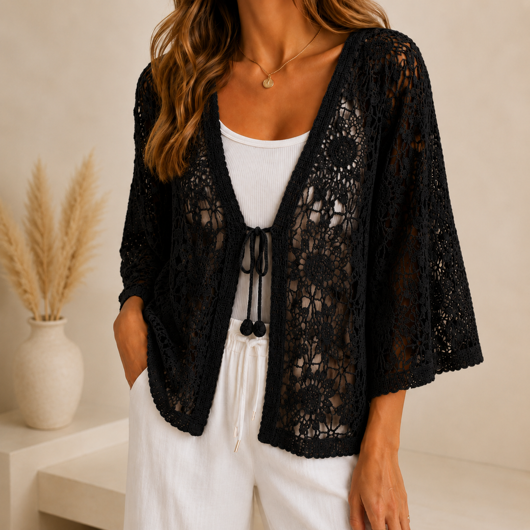 Elora Crochet Cardigan