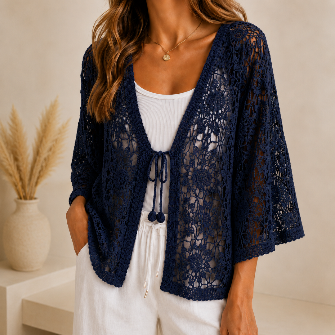 Elora Crochet Cardigan
