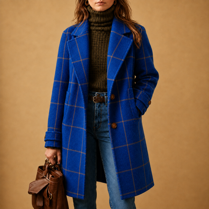 Bethany | Plaid Coat