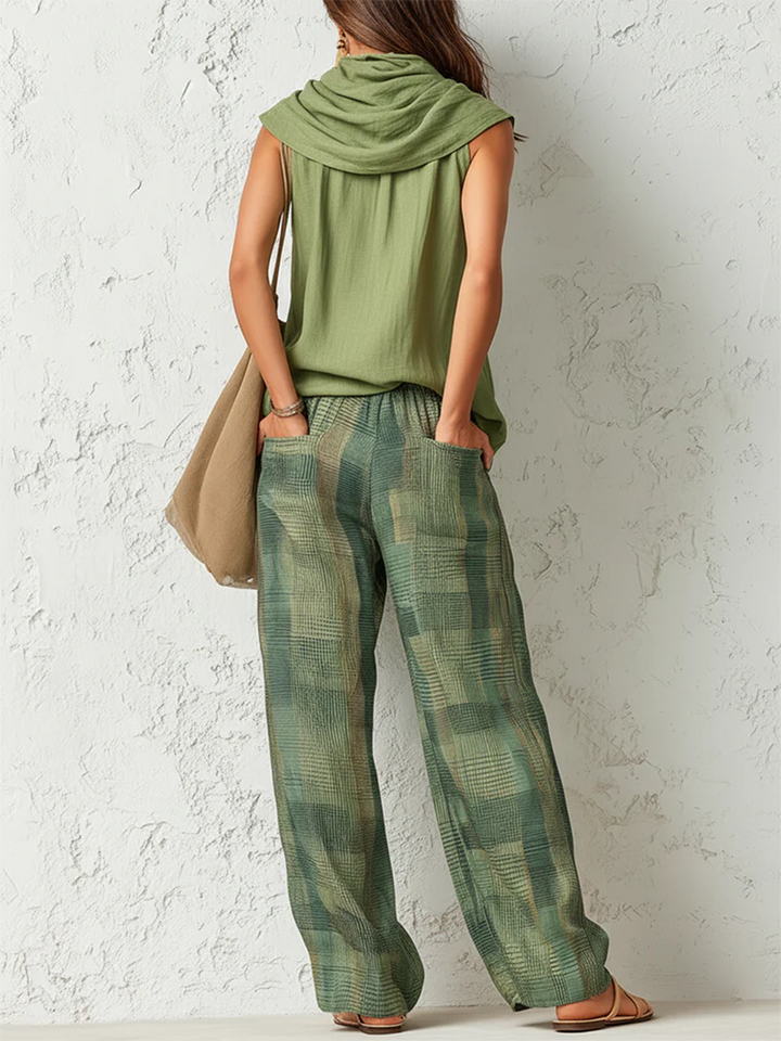 Noor | Easy Wide-Leg Two Piece Set
